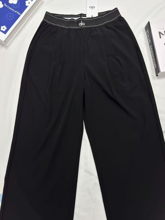 ALO Yoga Pants - Alo Yoga Suit Up Trouser Size M，Womens Black Pants Alo Pants Brand New